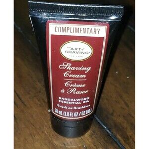 the art of shaving cream NEW NOT IN BOX
